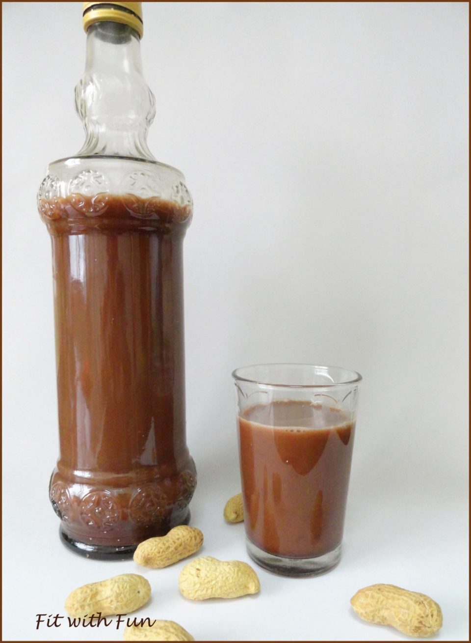Snickers milk latte di arachidi e cacao fatto in casa