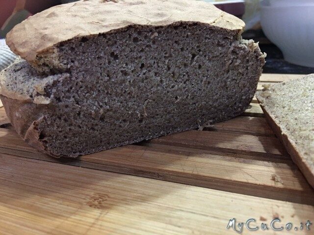 Soda bread di solo grano saraceno con cuisine e i-companion moulinex