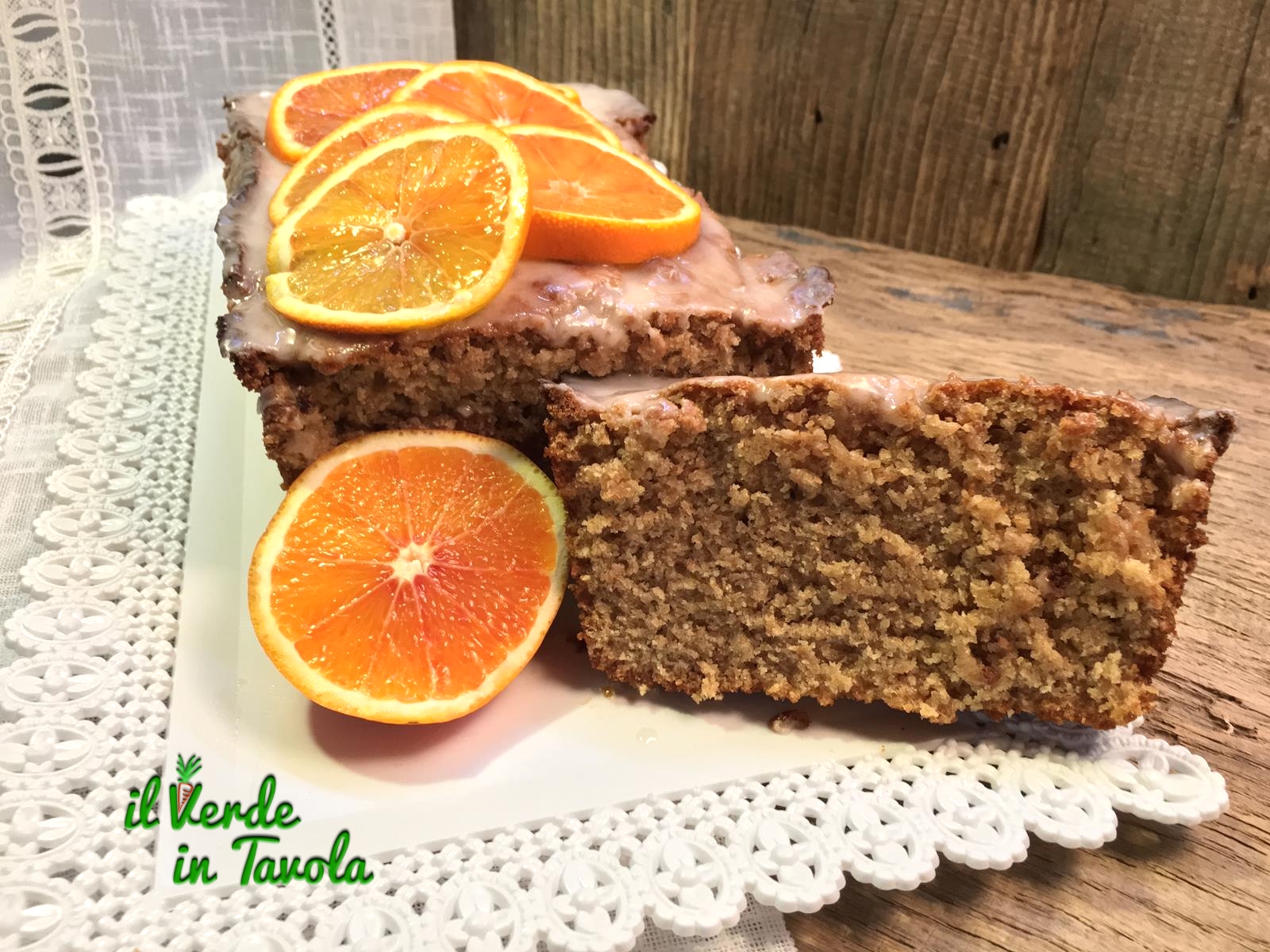 Soffice e profumato plumcake vegano all’arancia – videoricetta