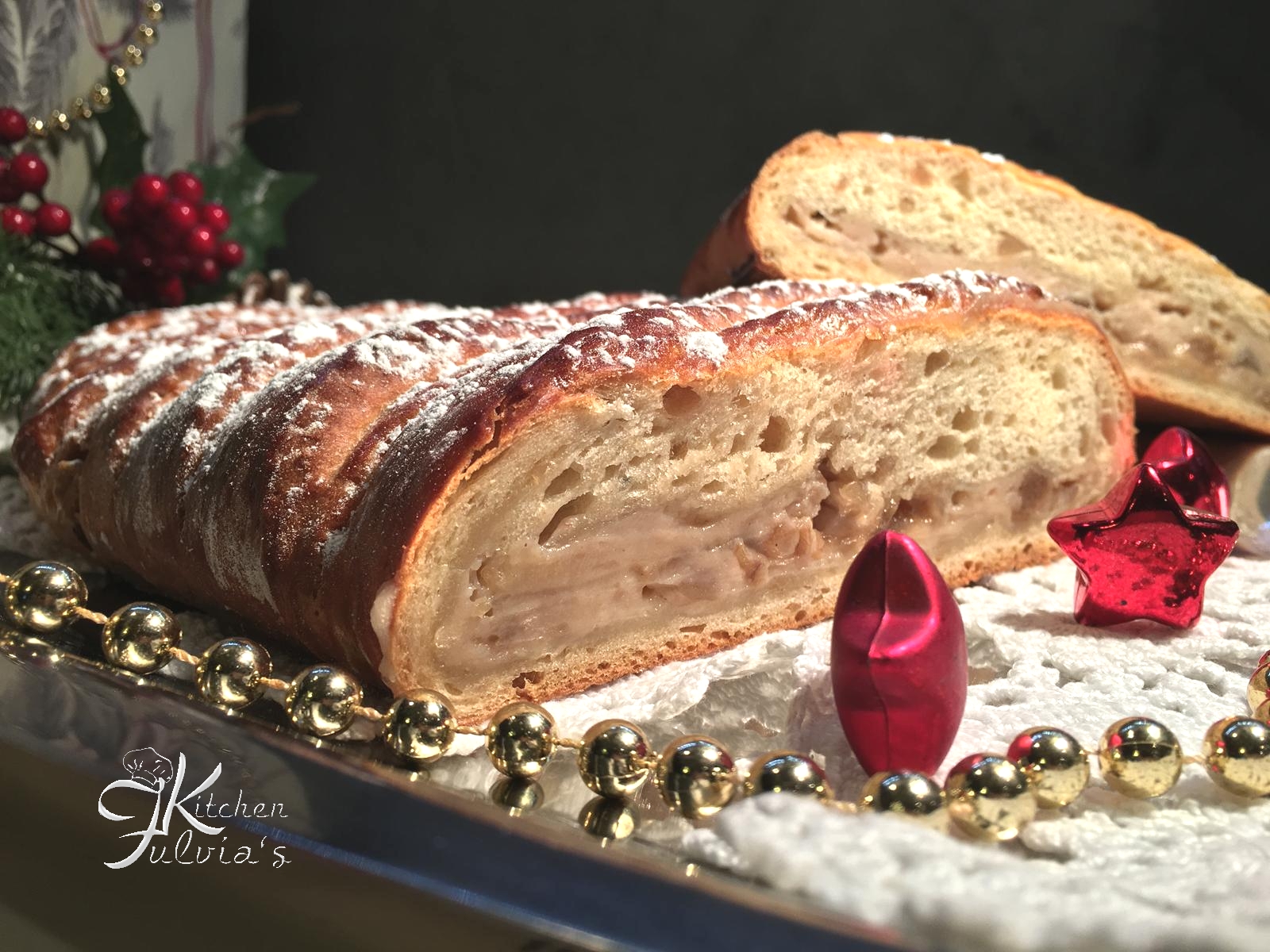 Soffice treccia di panbrioche ai marron glacès