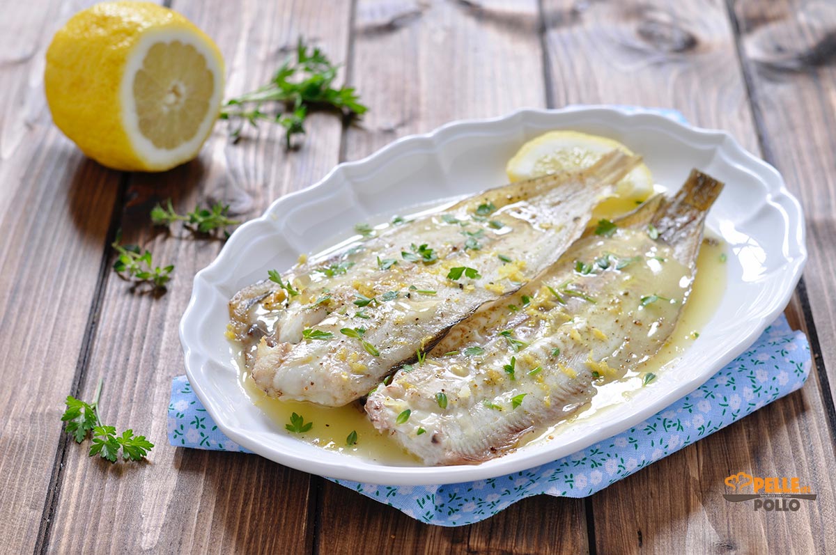 Sogliole al limone semplicissime