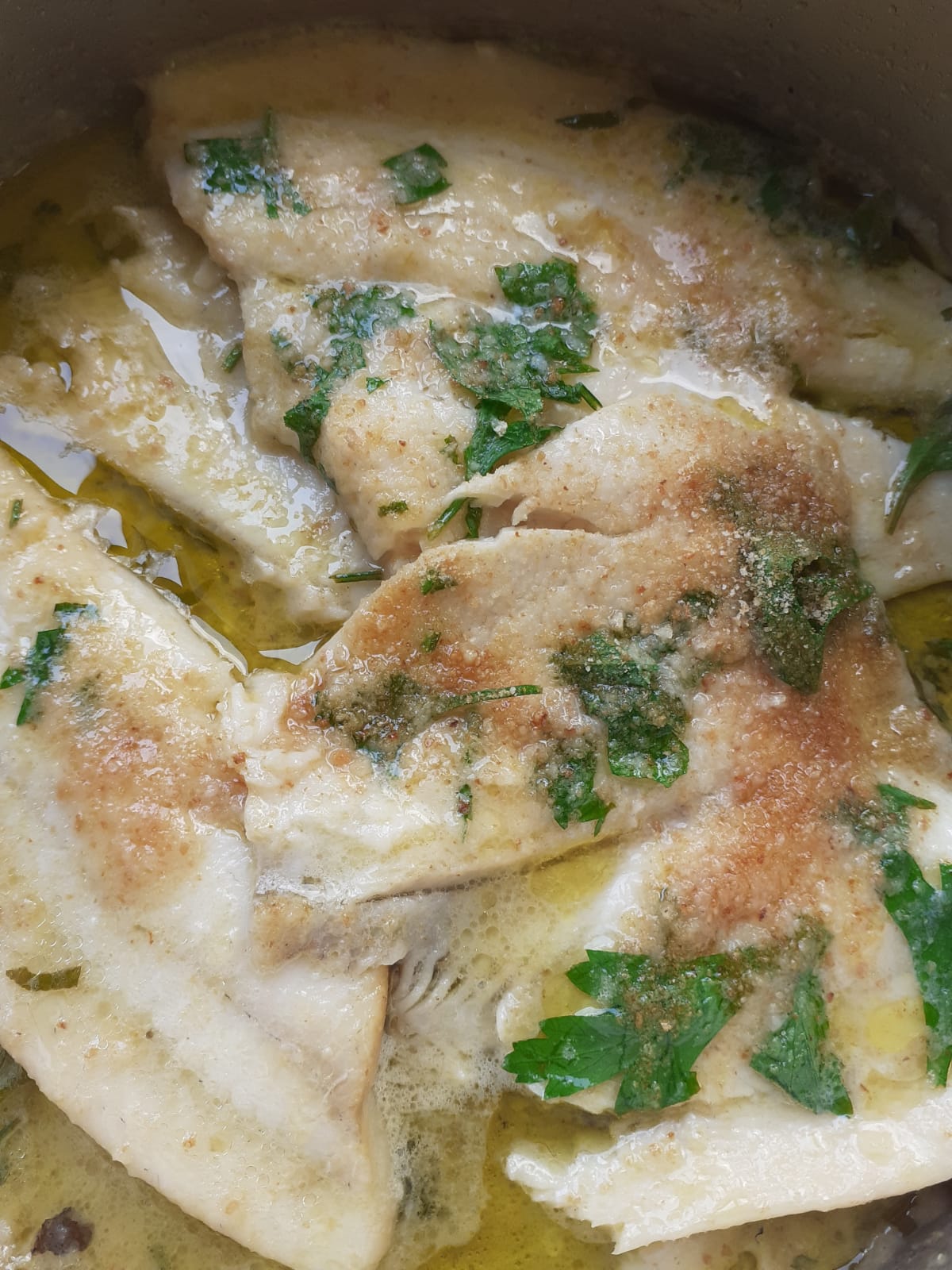 Sogliole alla mugnana