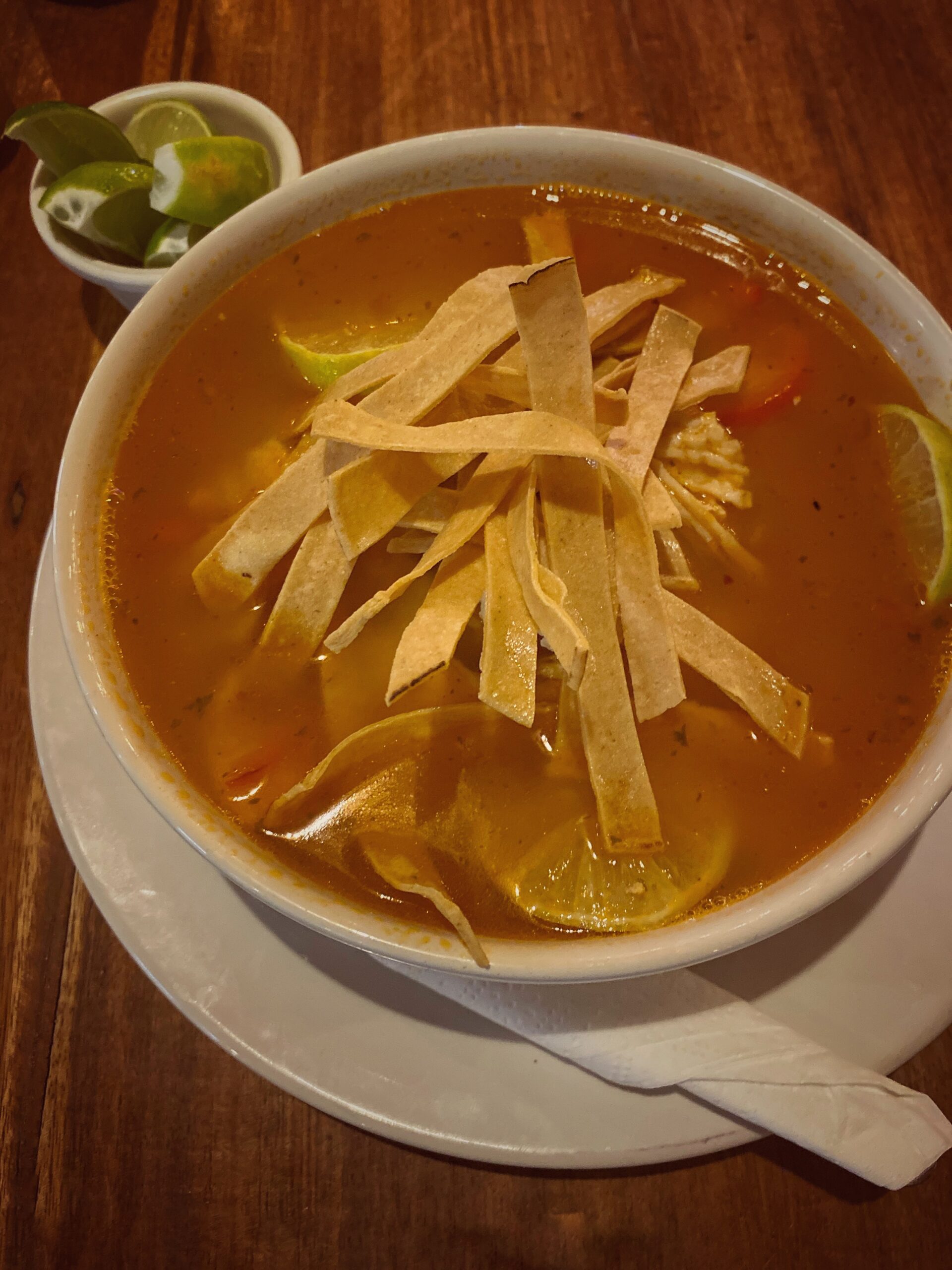 Sopa de lima (messico)