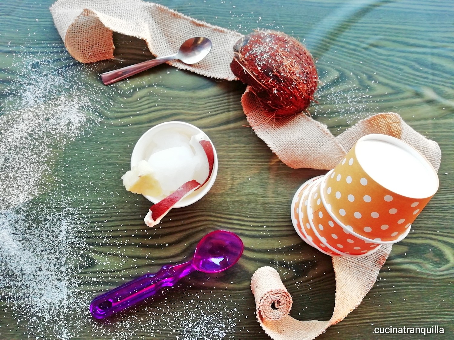 Sorbetto al cocco