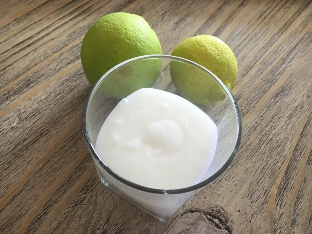 Sorbetto al lime – senza gelatiera