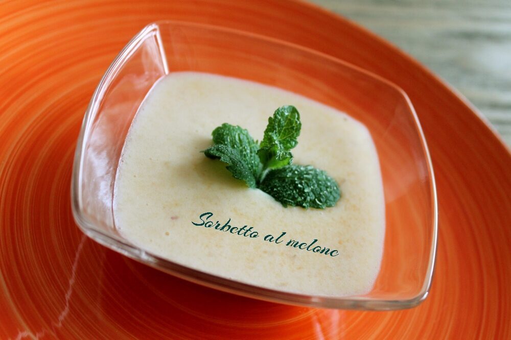 Sorbetto al melone