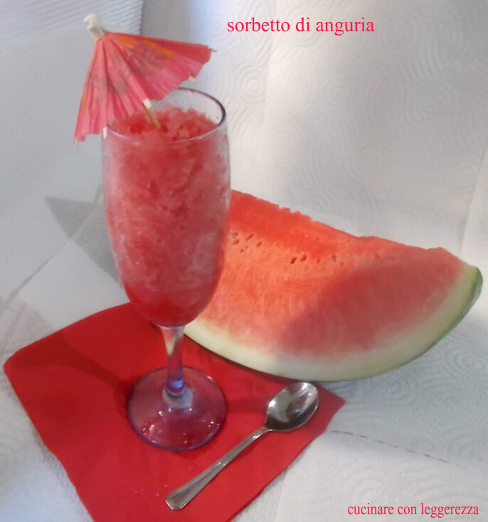 Sorbetto di anguria