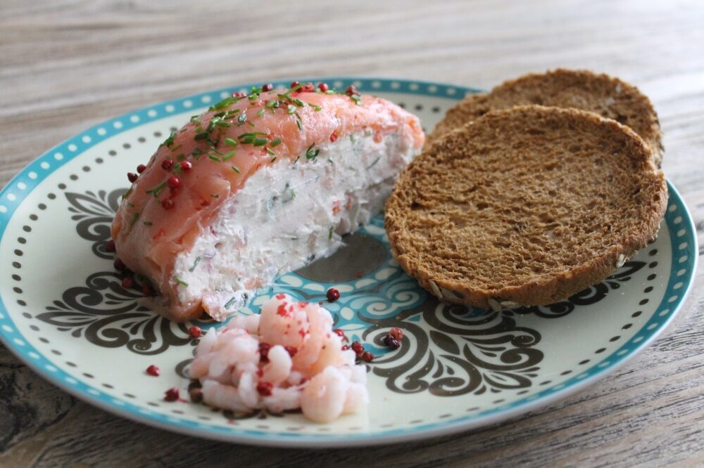 Sorpresa di gamberetti e salmone