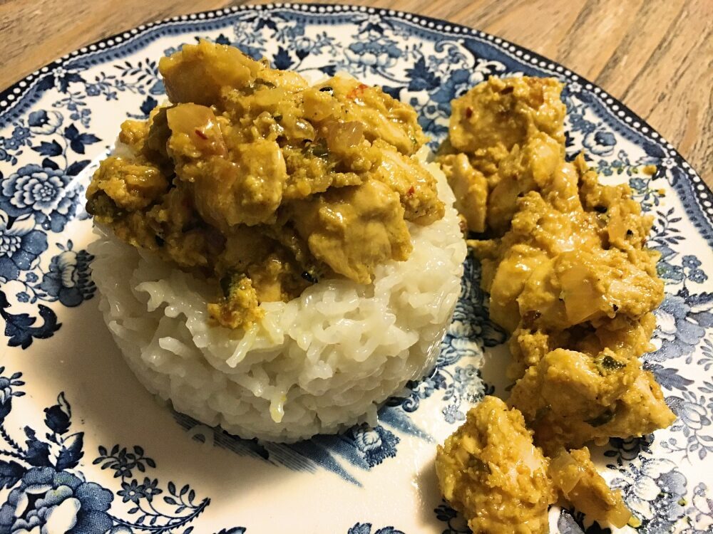 Sottofiletto di pollo al curry