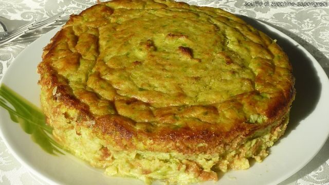 Soufflè di zucchine