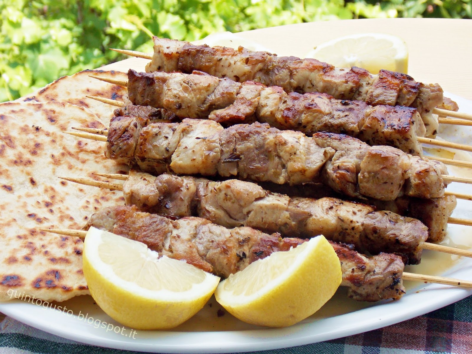 Souvlaki – spiedino greco