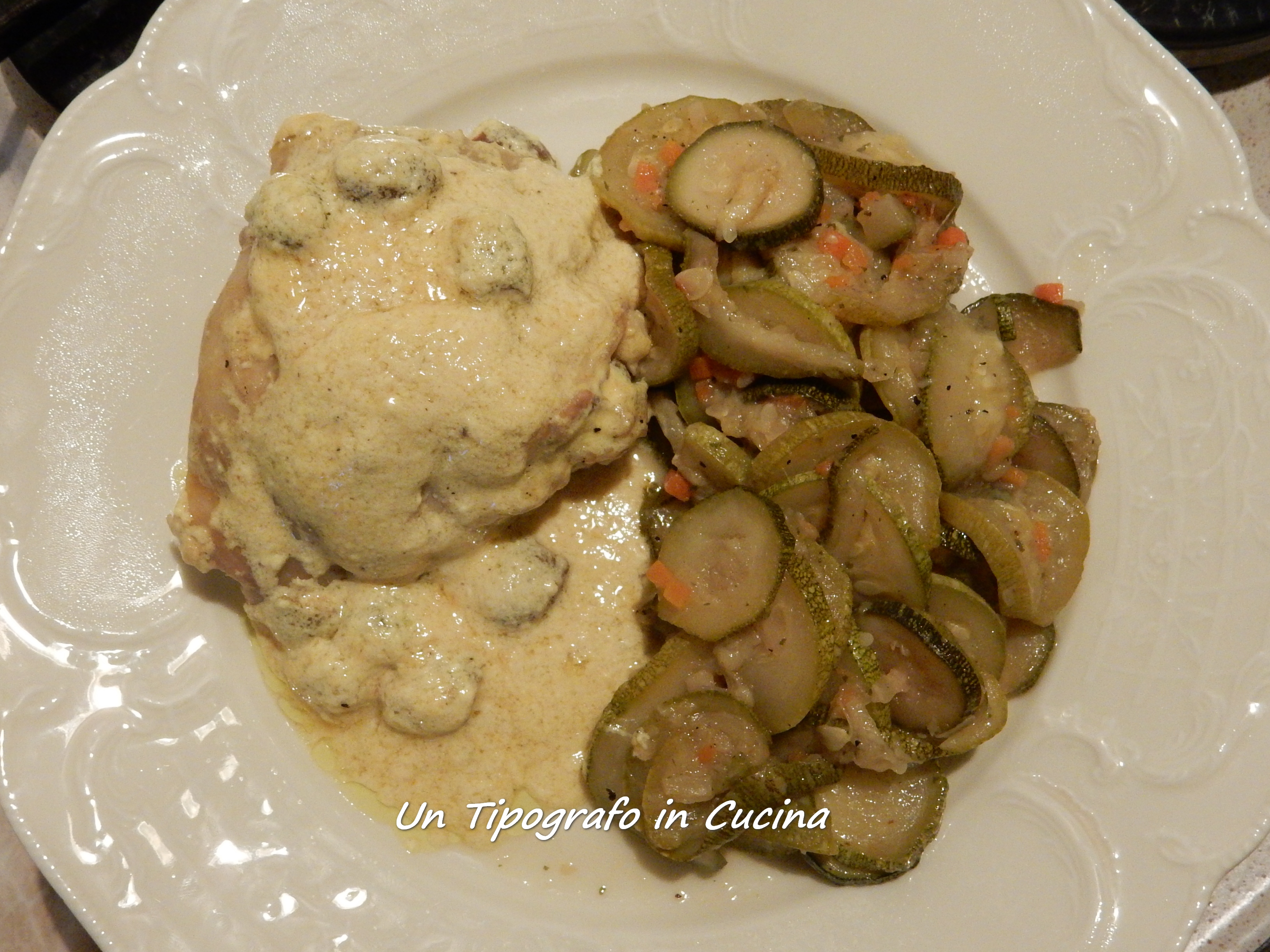 Sovracosce di pollo curry ed olive taggiasche…