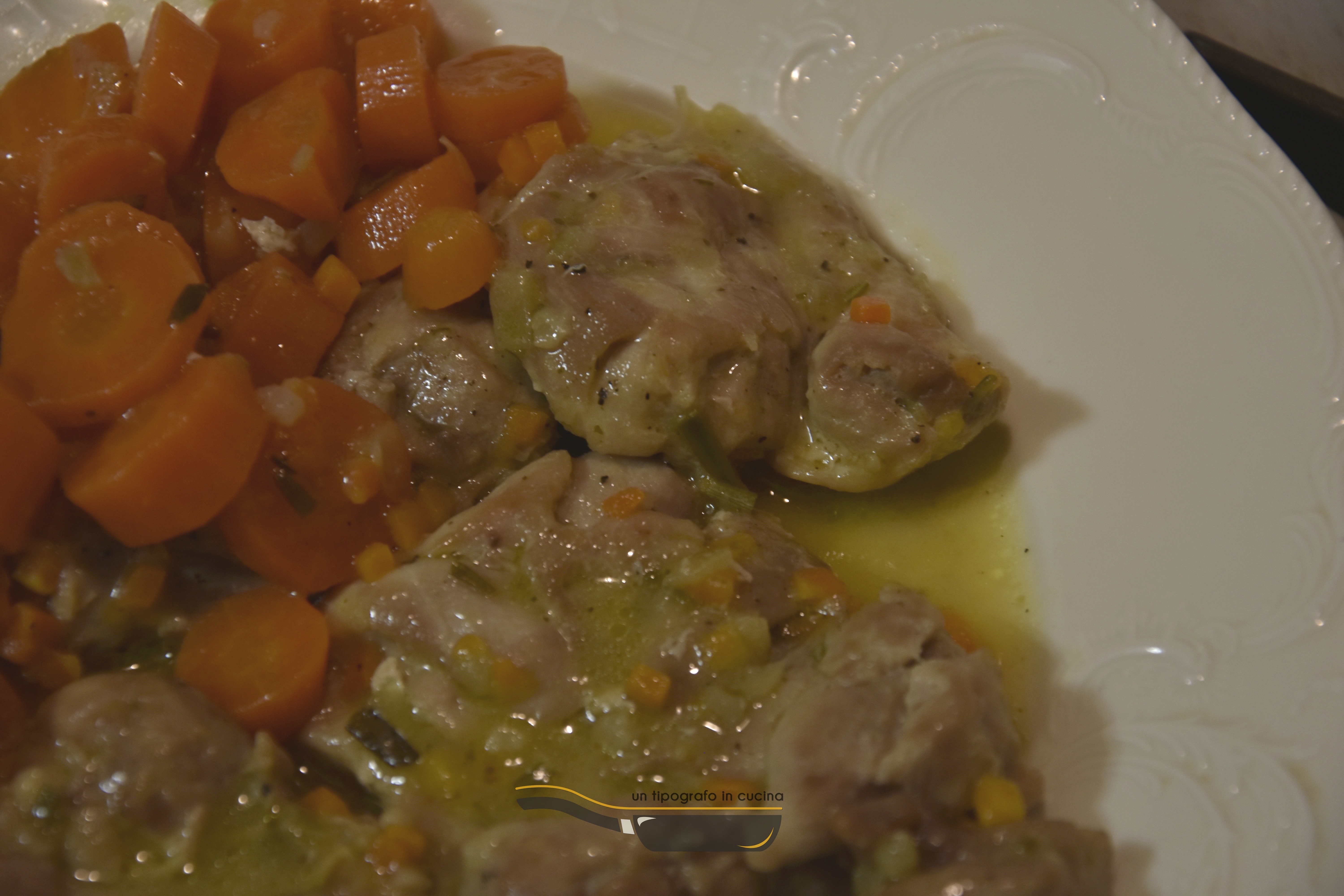 Sovracosce di pollo e carote in umido…