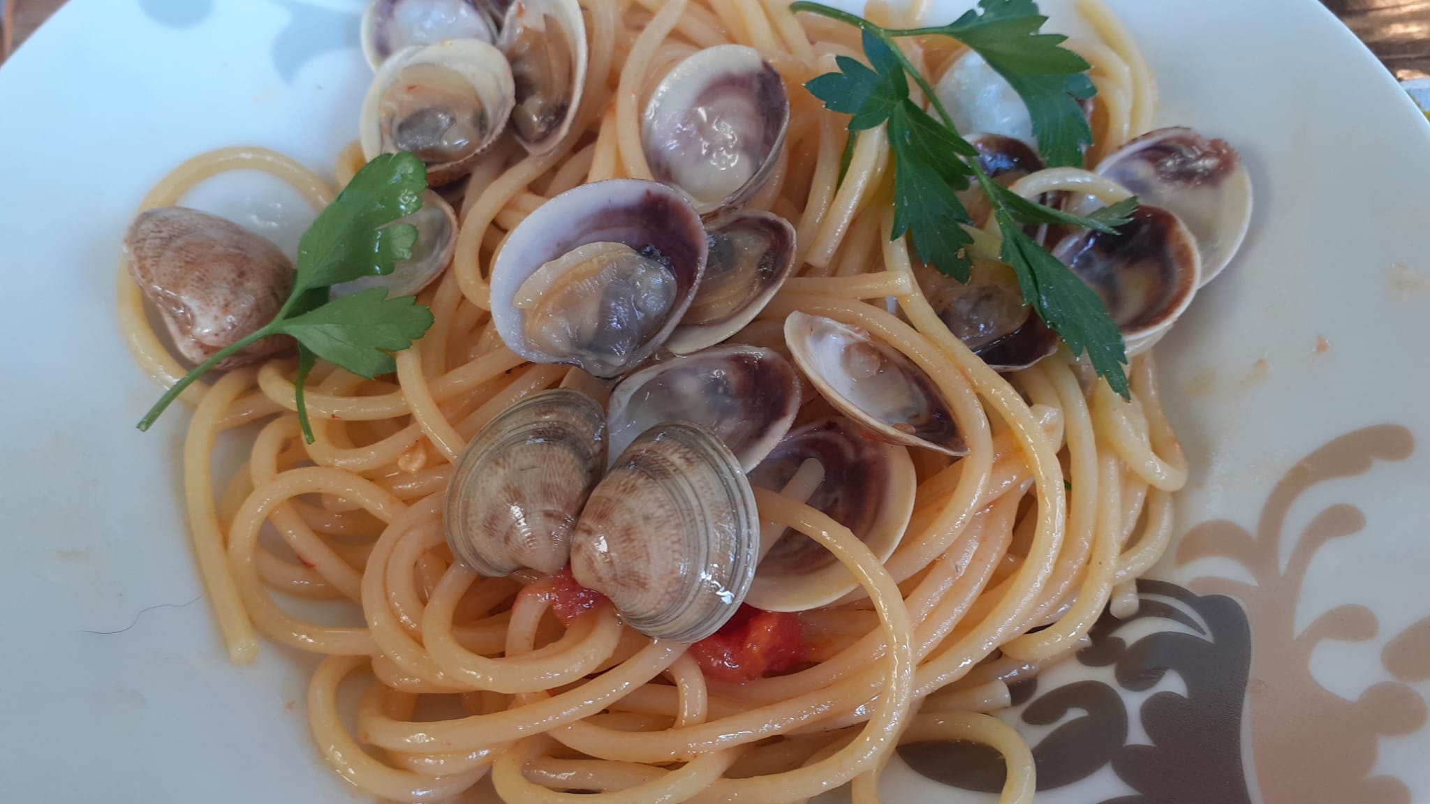 Spaghetti a vongole