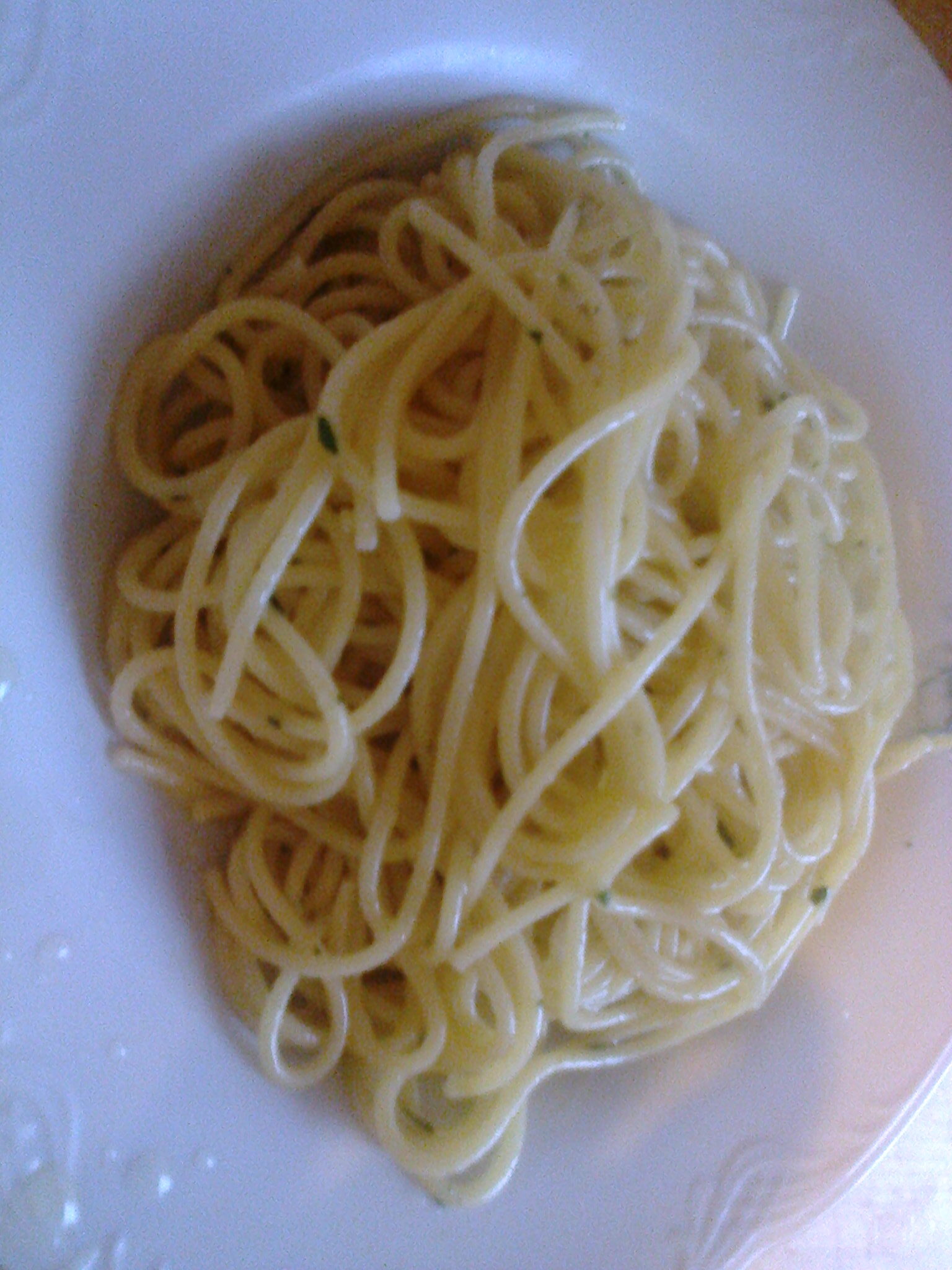 Spaghetti aglio, olio, peperoncino