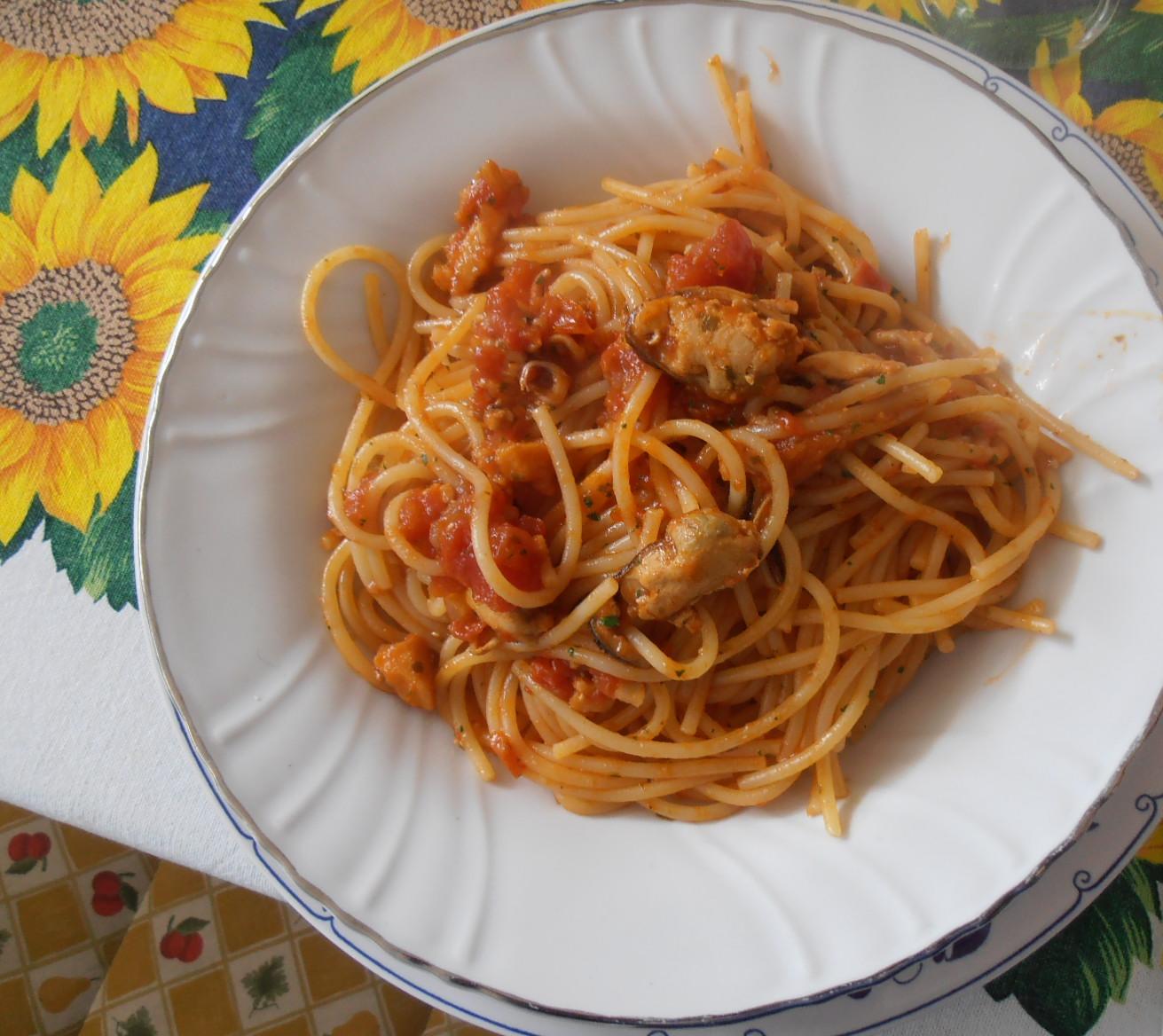 Spaghetti ai frutti di mare