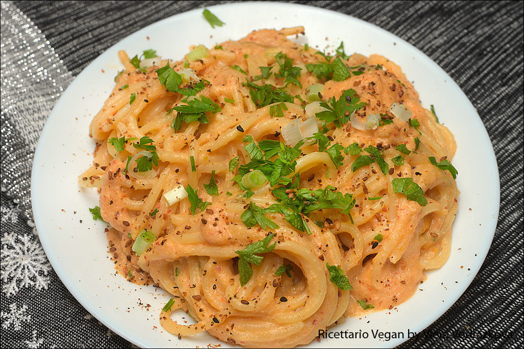 Spaghetti al kimchi cremoso e vellutato