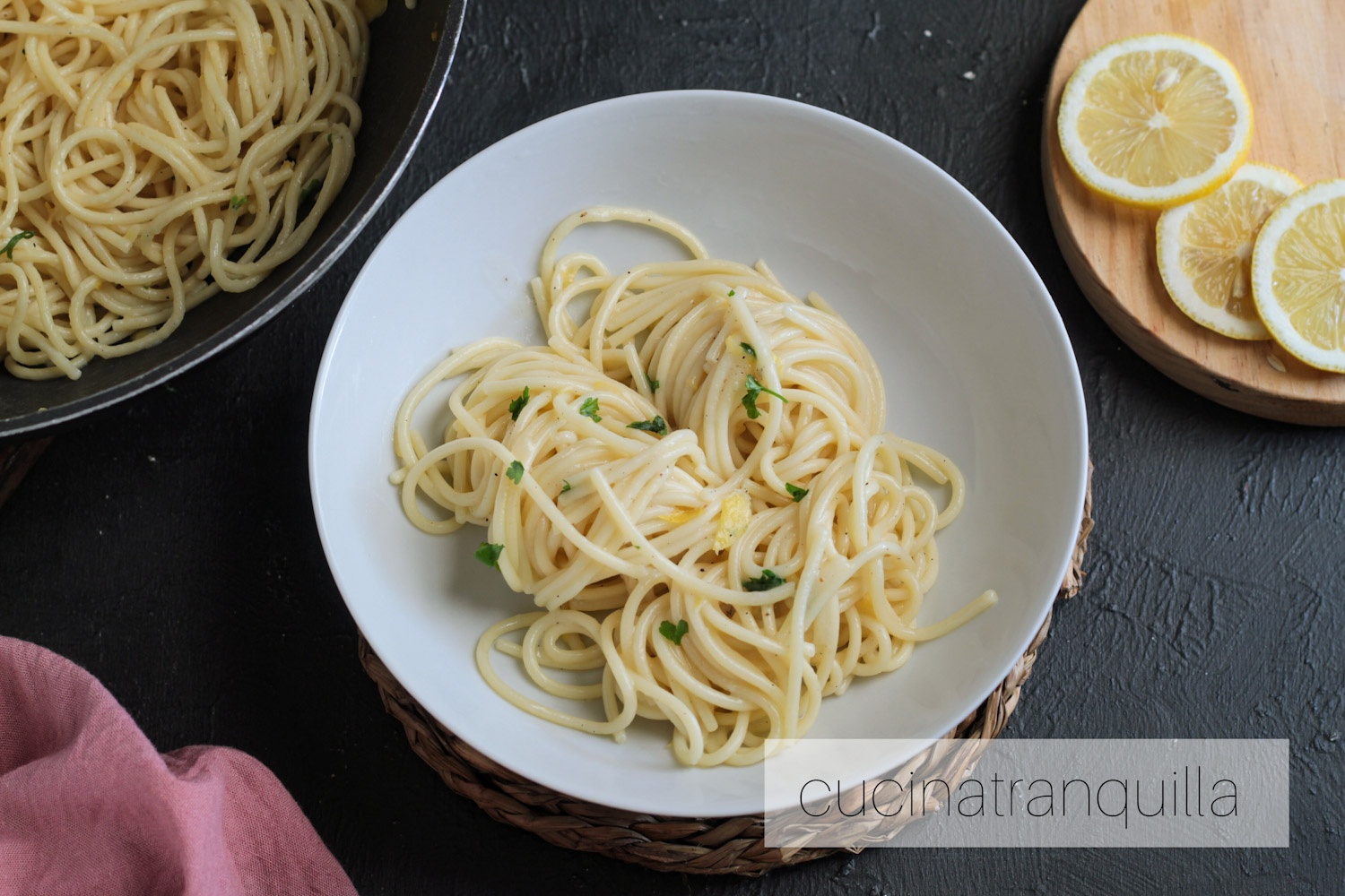 Spaghetti al limone