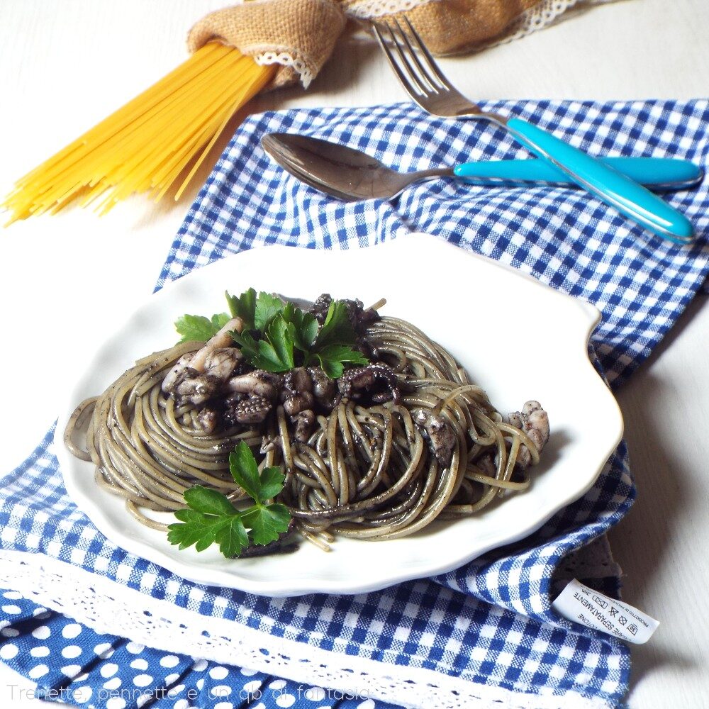 Spaghetti al nero di seppia