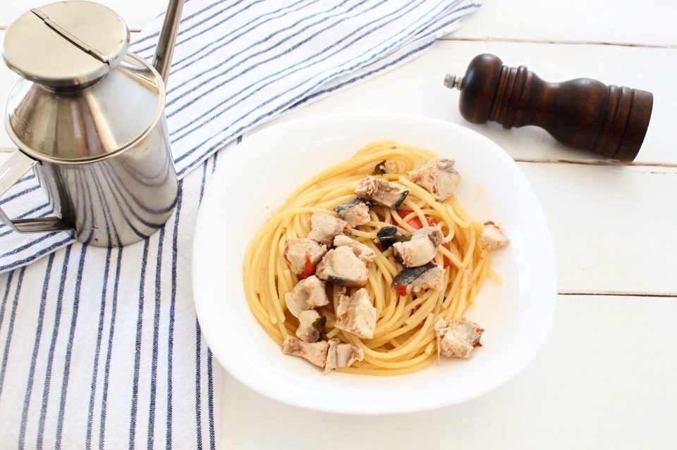 Spaghetti al pesce spada