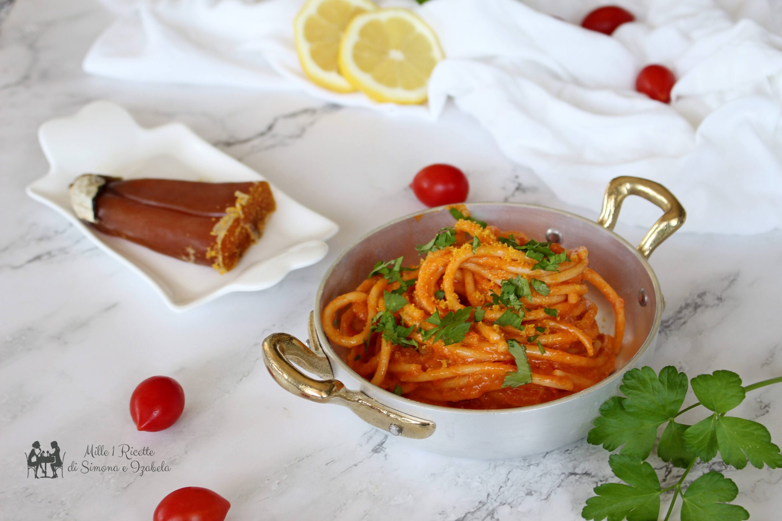 Spaghetti alla bottarga cremosi