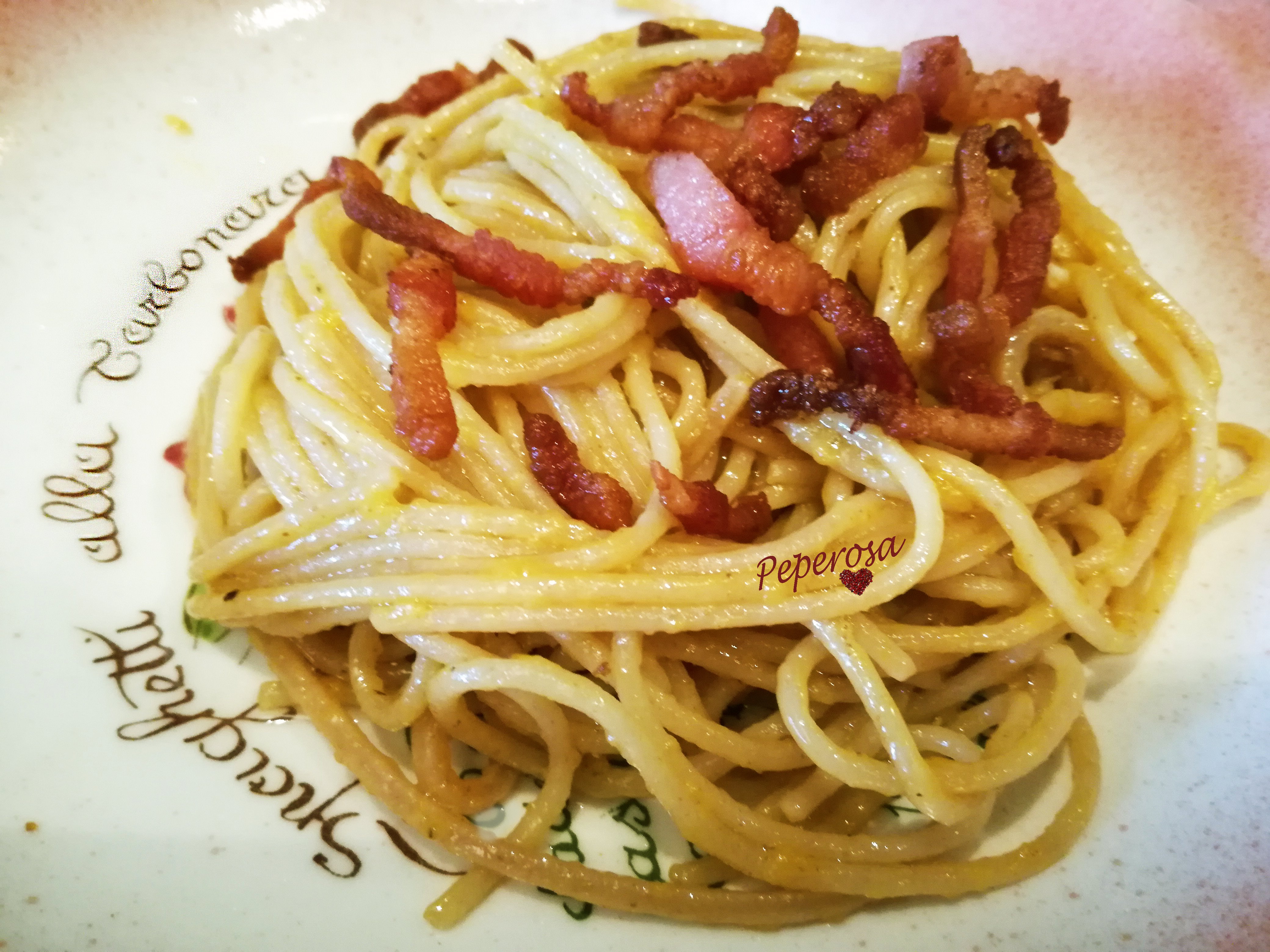 Spaghetti alla carbonara (ricetta originale)