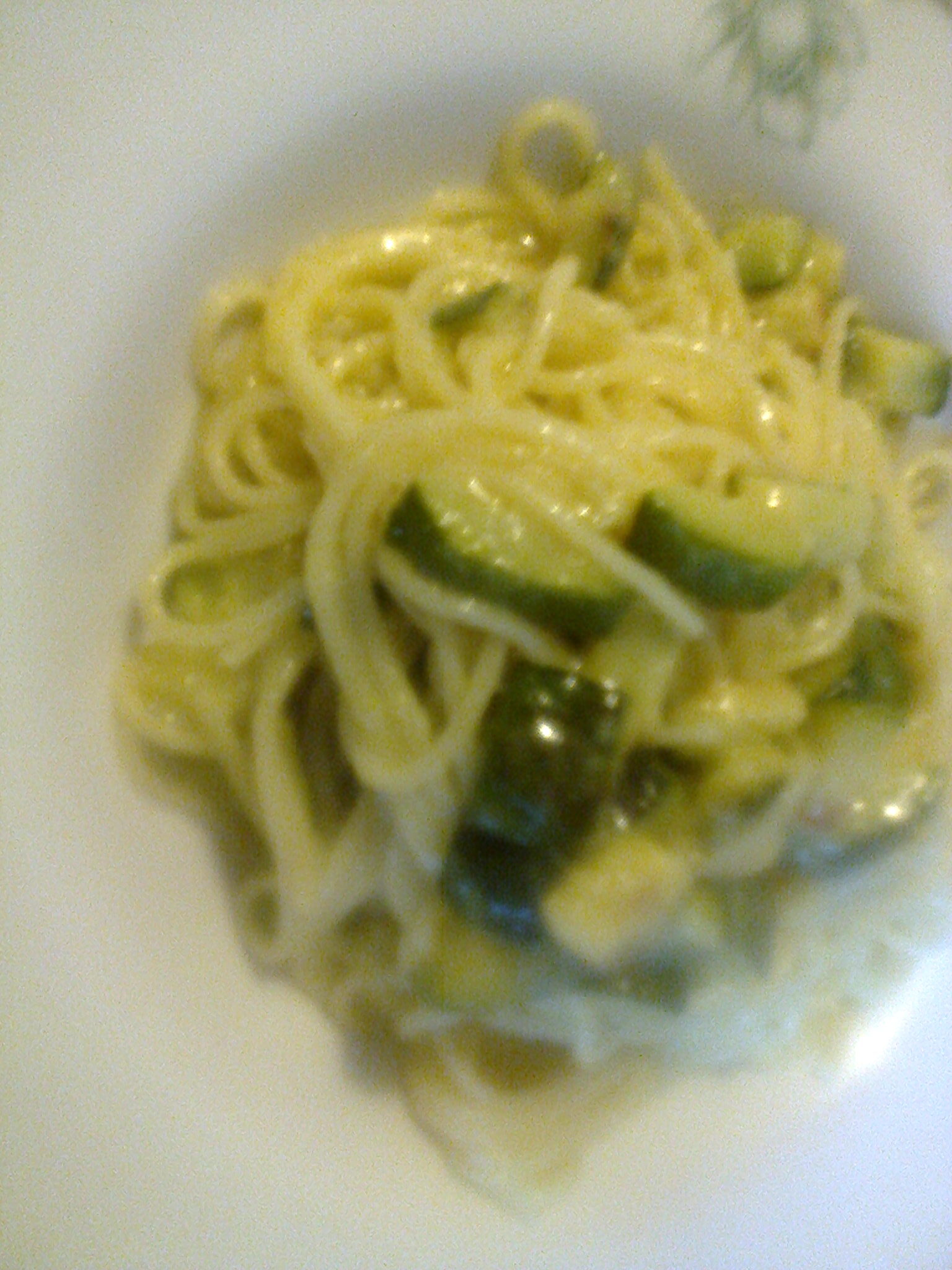 Spaghetti alla carbonara vegetariana