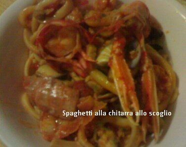 Spaghetti alla chitarra allo scoglio