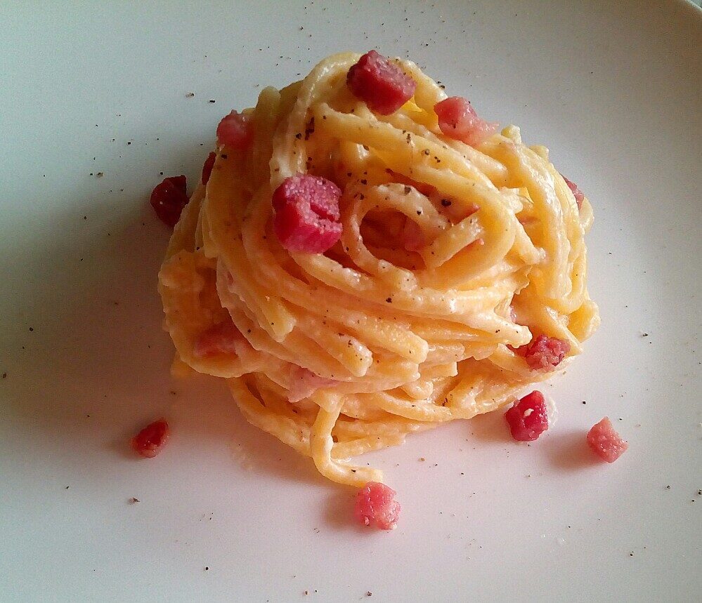Spaghetti alla chitarra del golosone