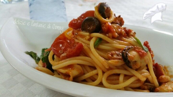 Spaghetti alla marinara veloci