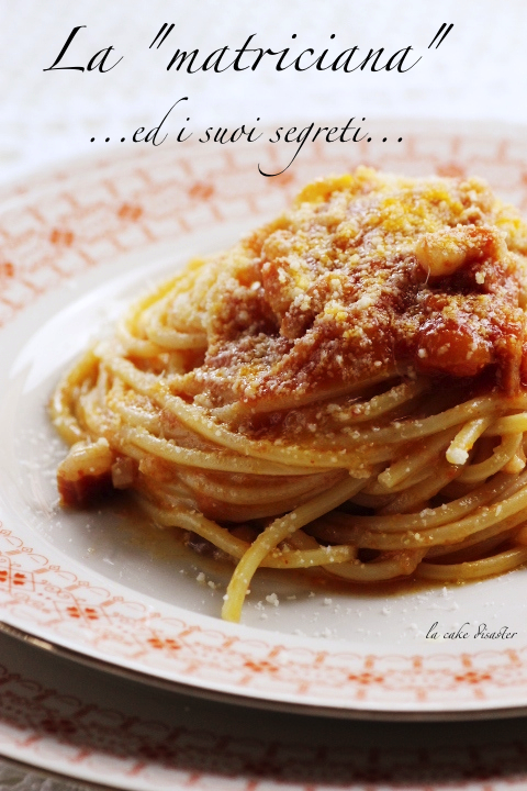 Spaghetti alla “matriciana” … le origini ed i segreti!!!!