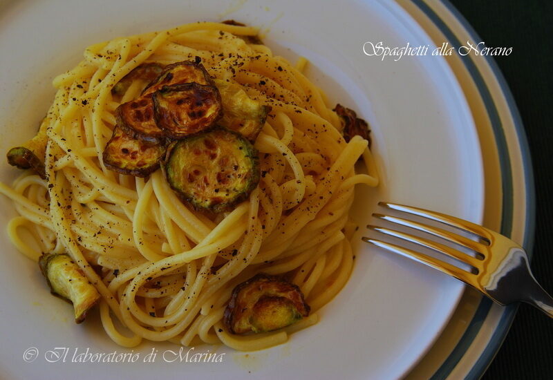 Spaghetti alla nerano