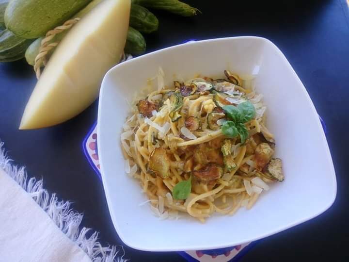 Spaghetti alla nerano senza glutine