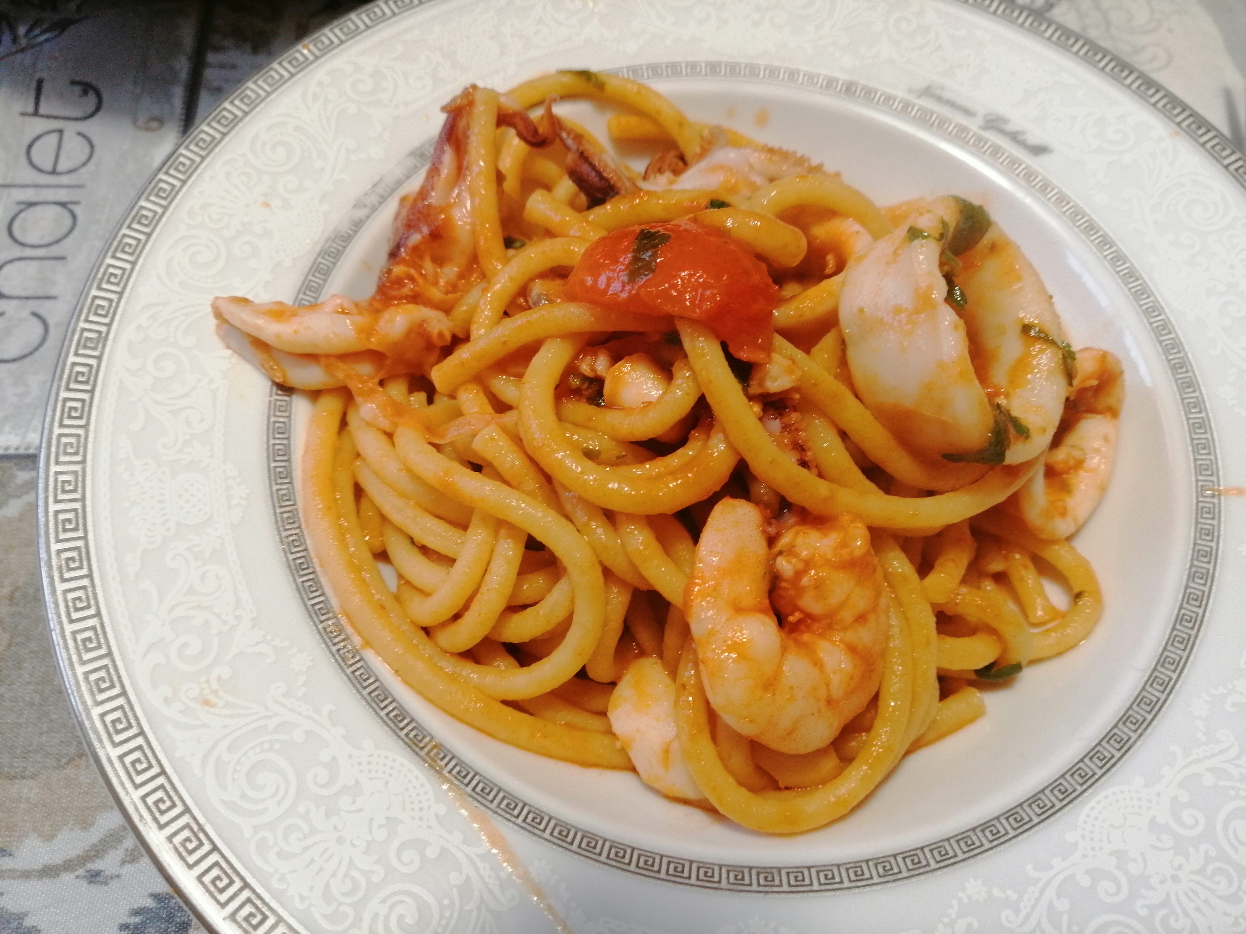 Spaghetti alla pescatora