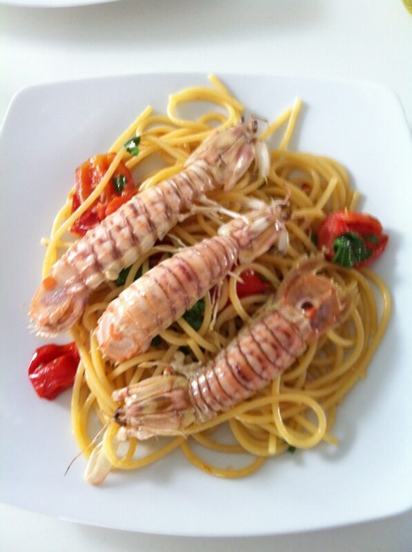 Spaghetti alle cicale di mare