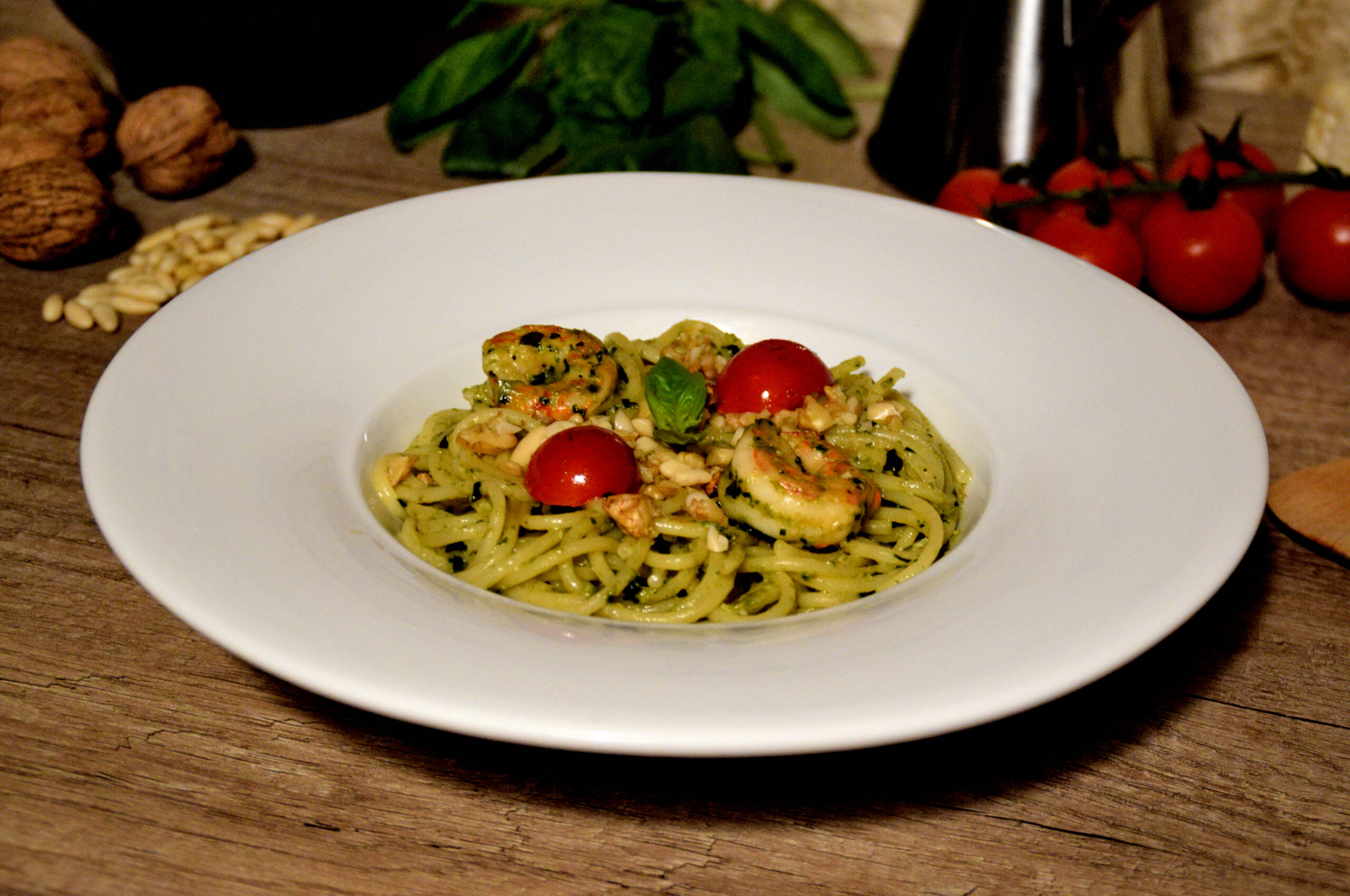 Spaghetti alle cinque terre: un primo delicato e saporito. pronto in 40 minuti