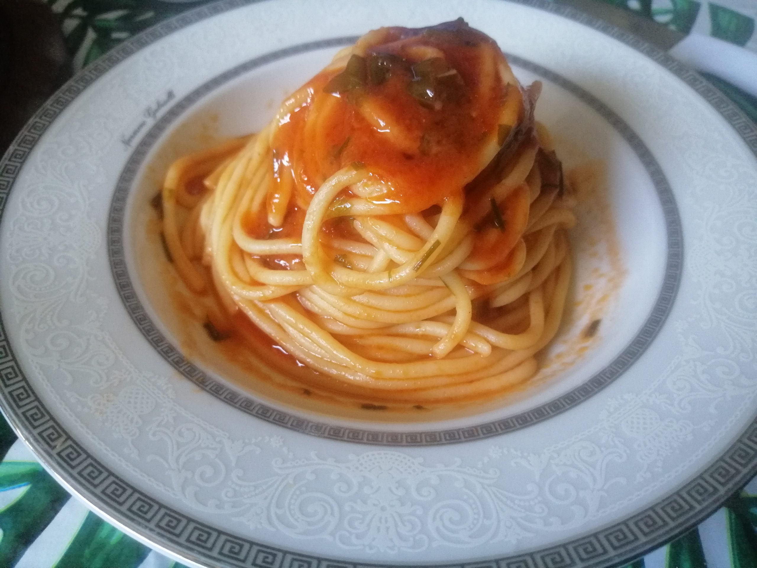 Spaghetti alle erbe aromatiche