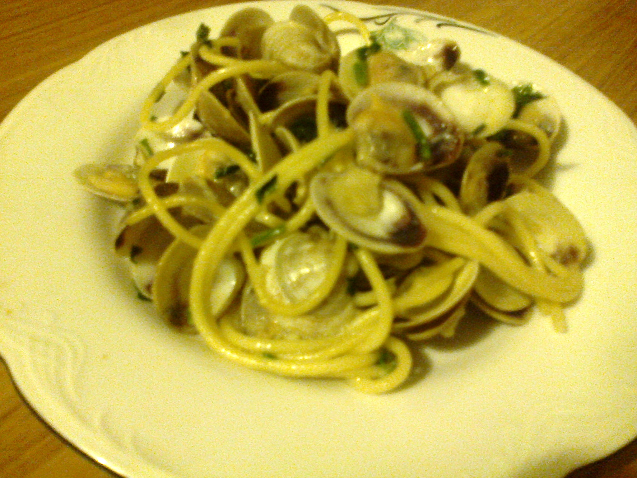 Spaghetti alle vongole e…