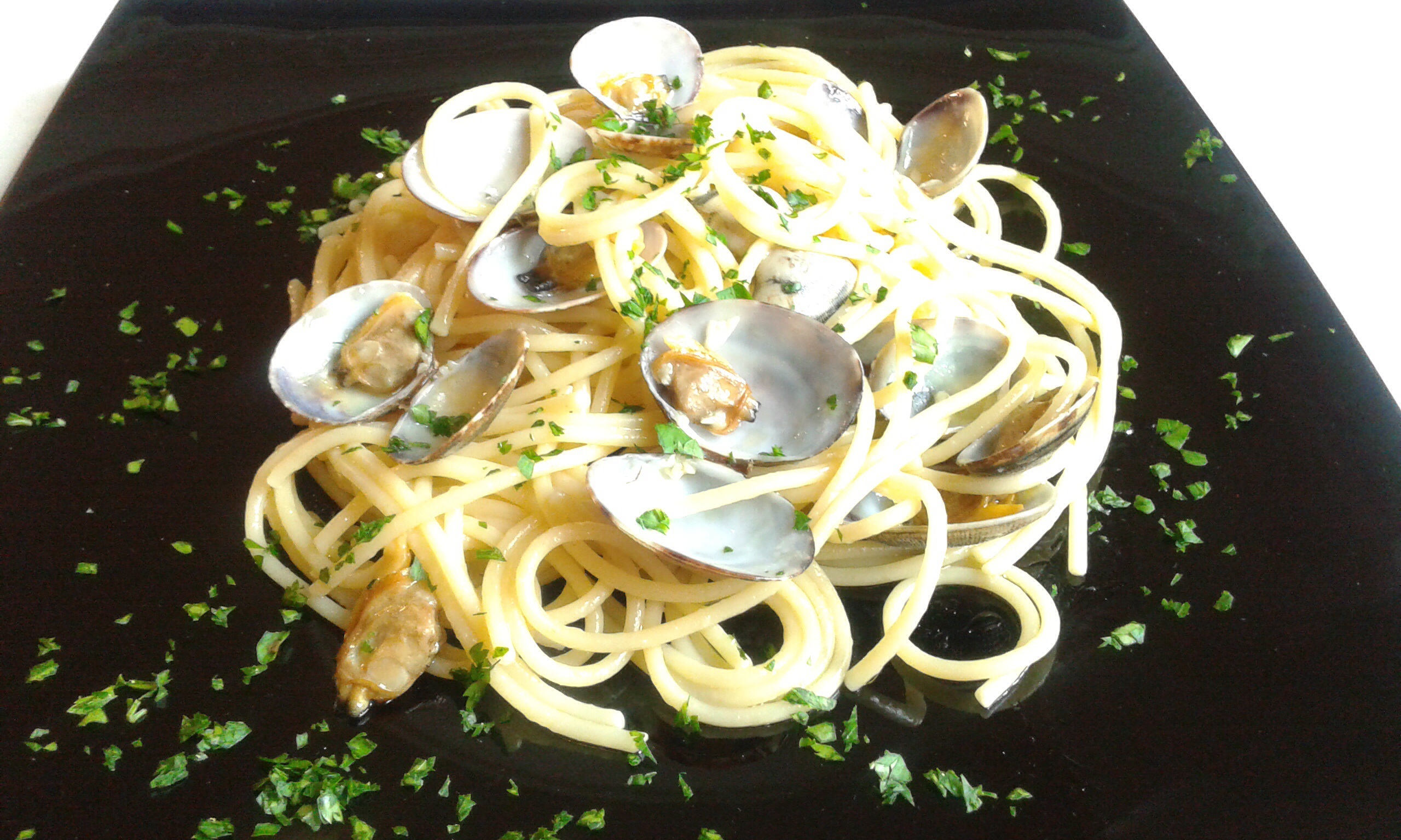Spaghetti alle vongole veraci