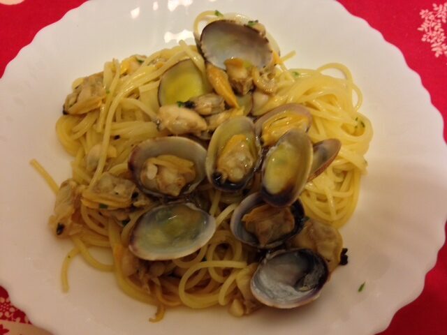 Spaghetti alle vongole veraci