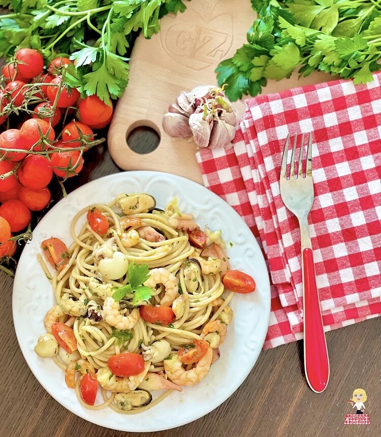 Spaghetti allo scoglio light