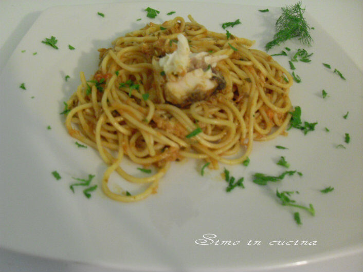 Spaghetti allo scorfano