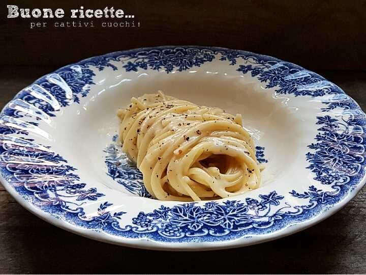 Spaghetti cacio e pepe