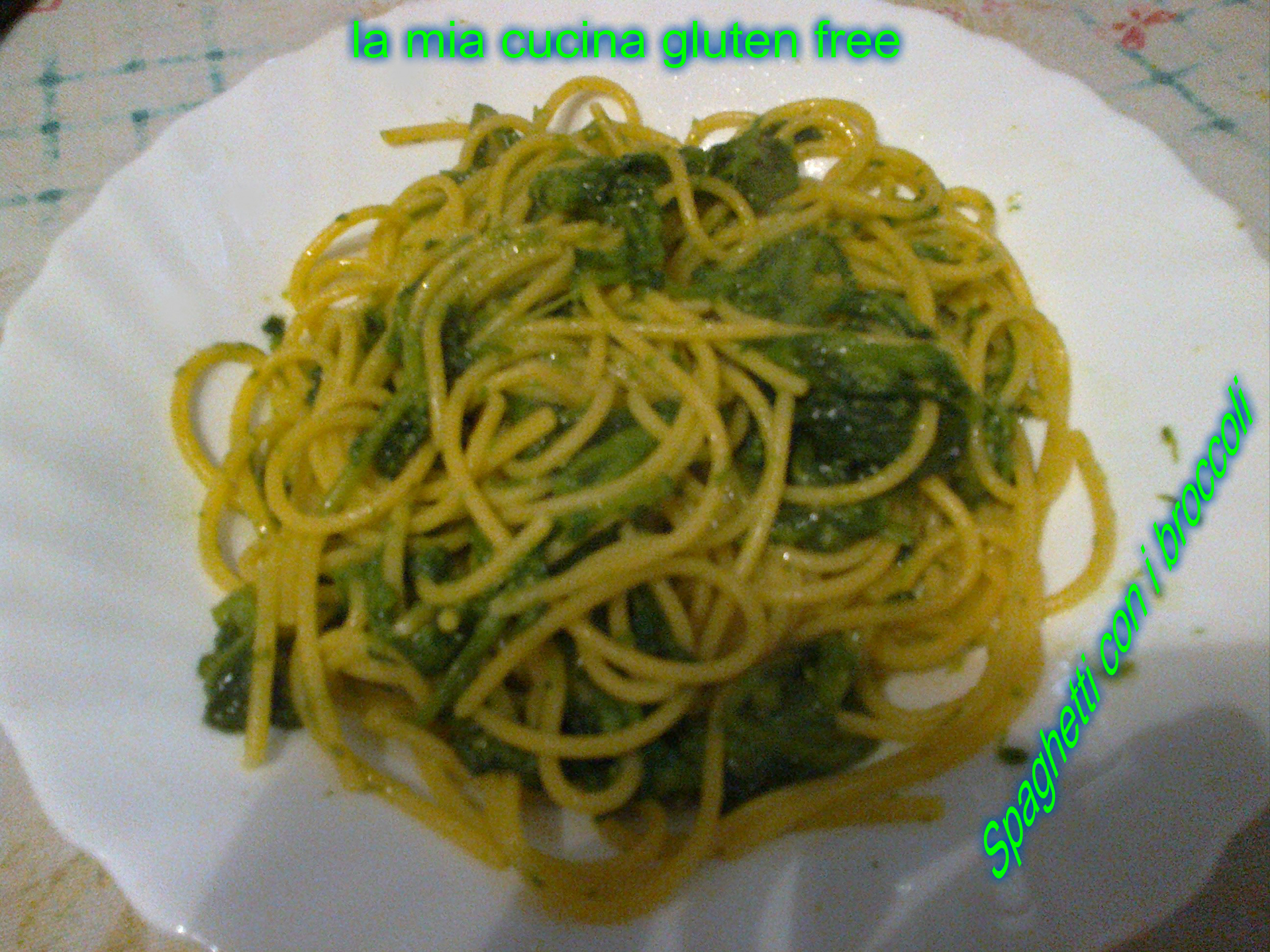 SPAGHETTI con BROCCOLI di RAPE (e’ friariell)