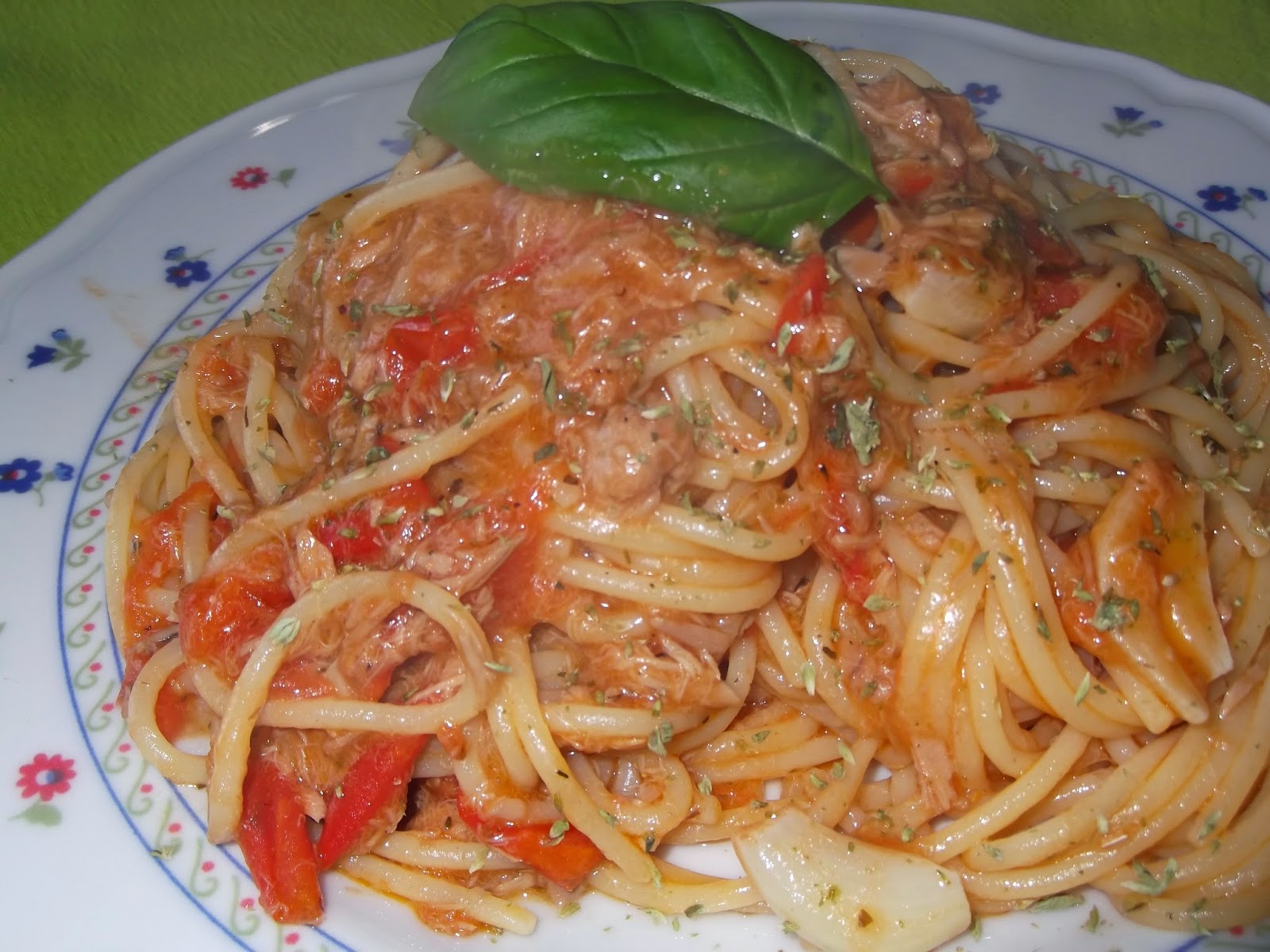 Spaghetti con il tonno