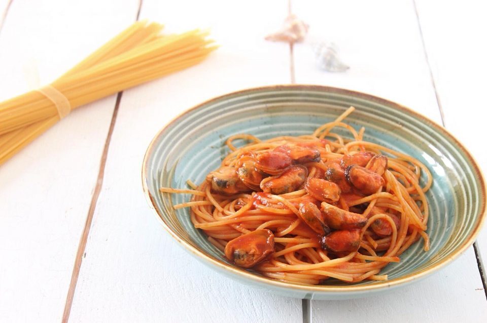 Spaghetti con le cozze