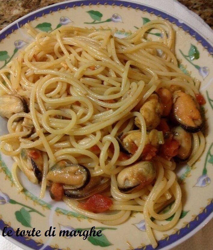 spaghetti con le cozze