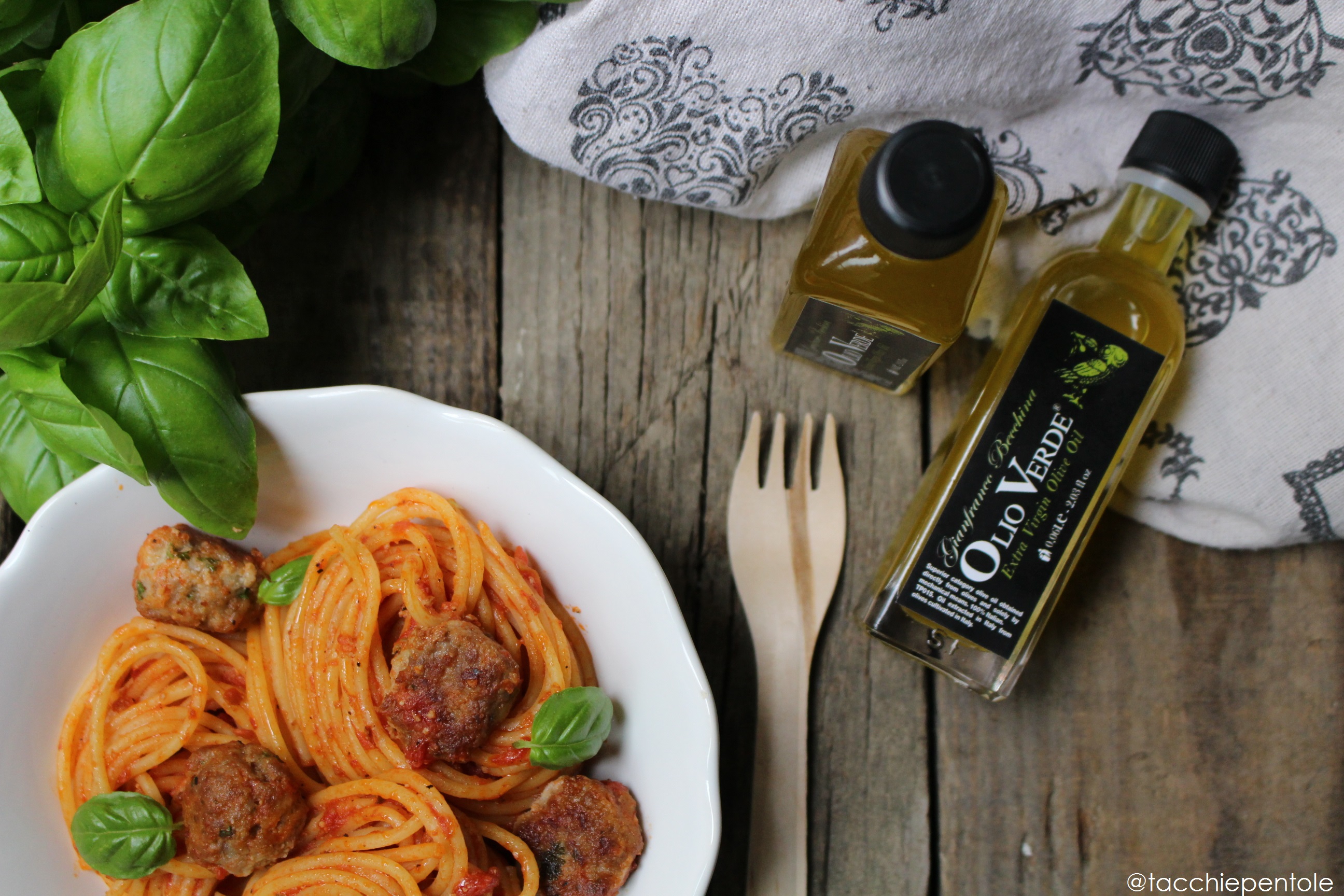 Spaghetti con le polpette!!!