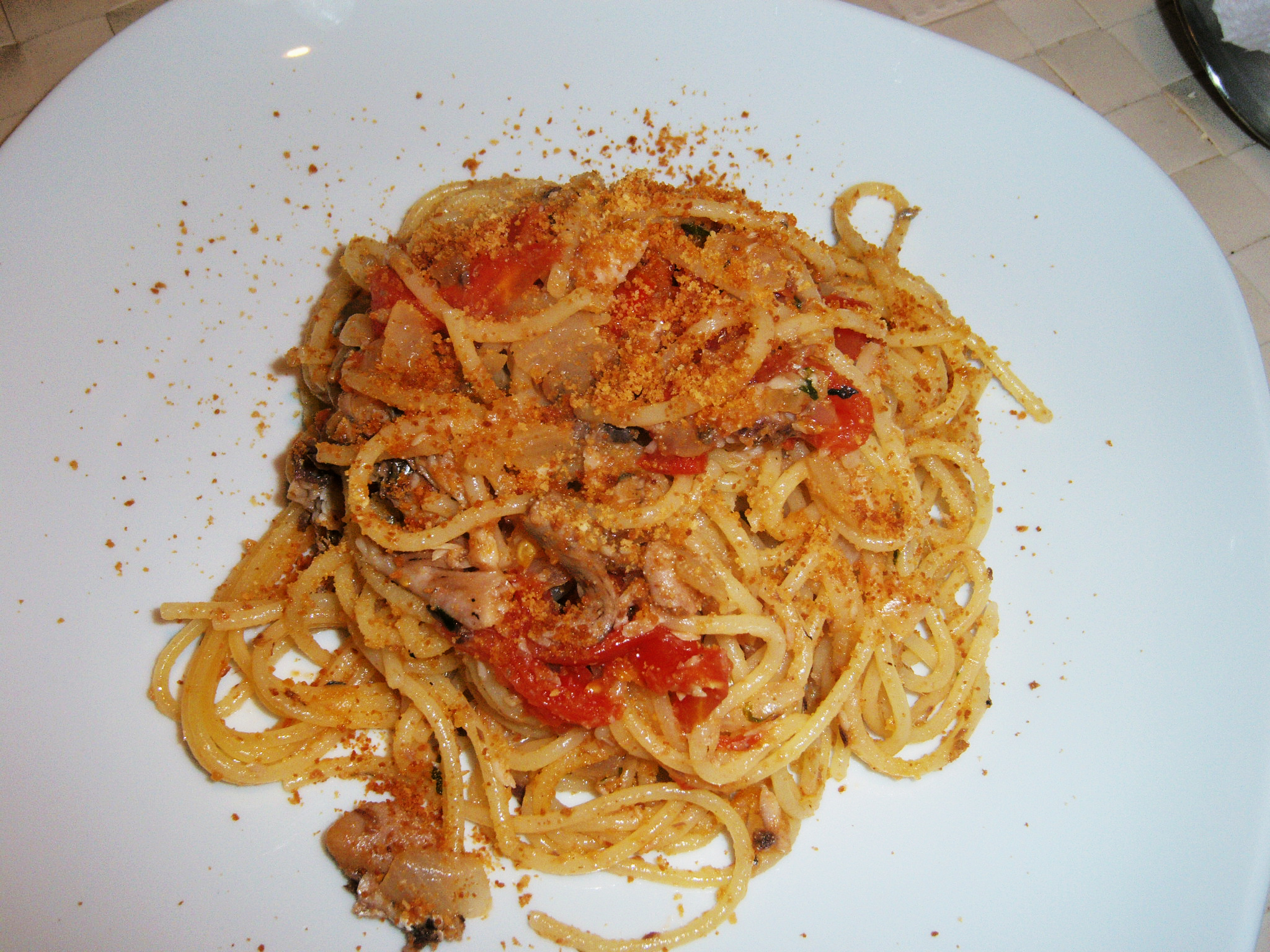 Spaghetti con le sarde