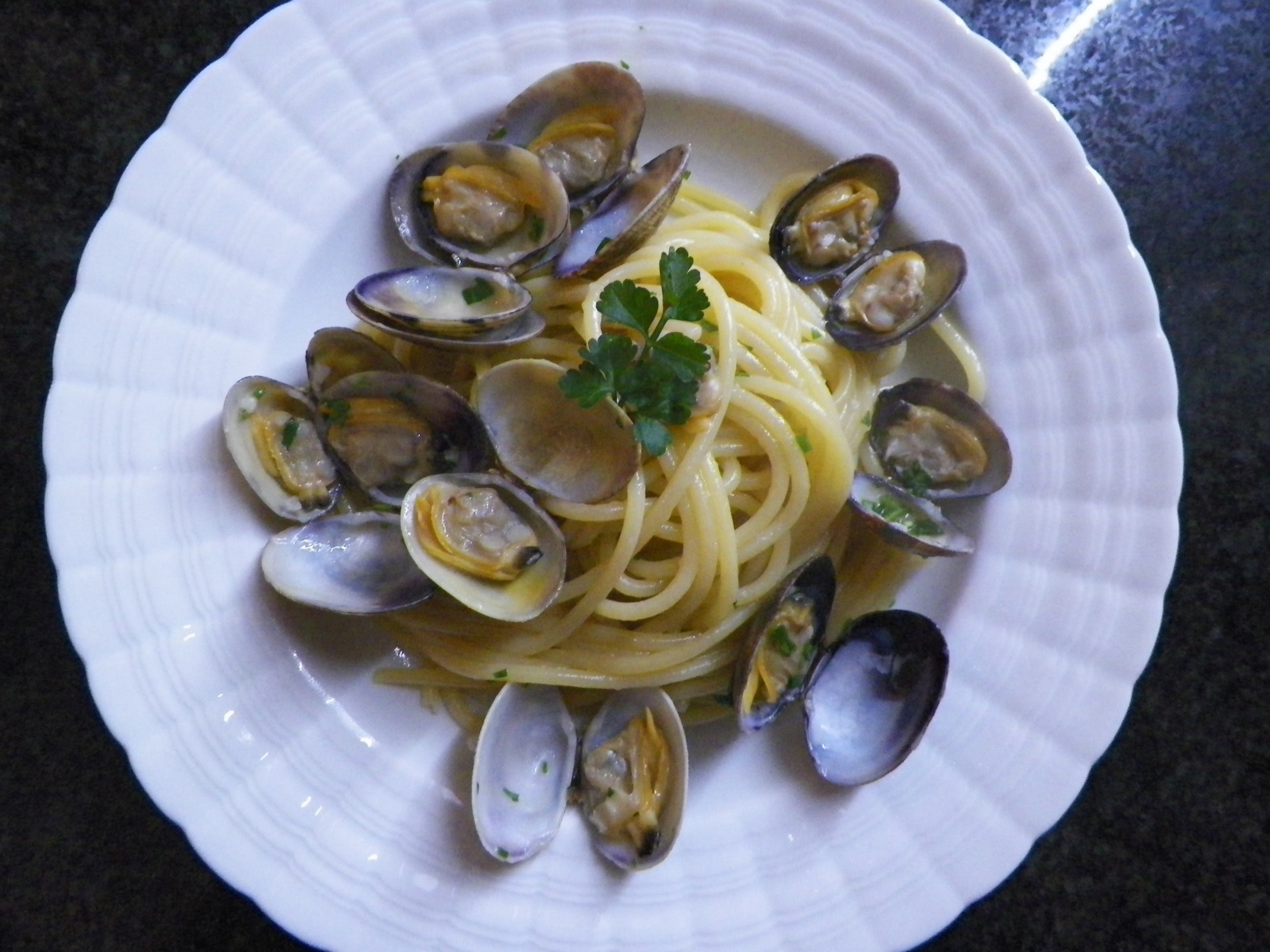 Spaghetti con le vongole